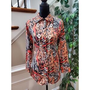 PrettyLittleThing Women's Multicolor Collared Long Sleeve Button Down Shirt 4